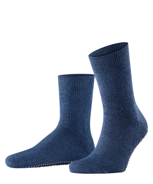 16500-6690 FALKE Homepads Men House socks with plush & slip-reducing sole Colour: dark blue