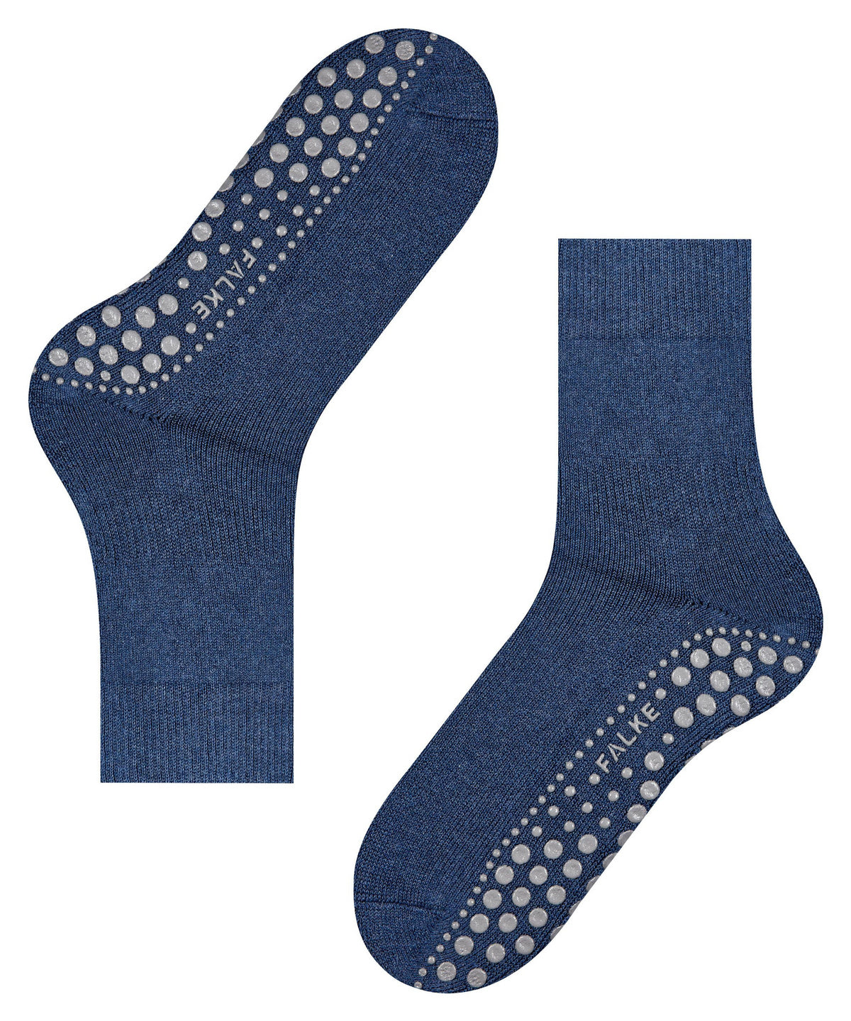 16500-6690 FALKE Homepads Men House socks with plush & slip-reducing sole Colour: dark blue