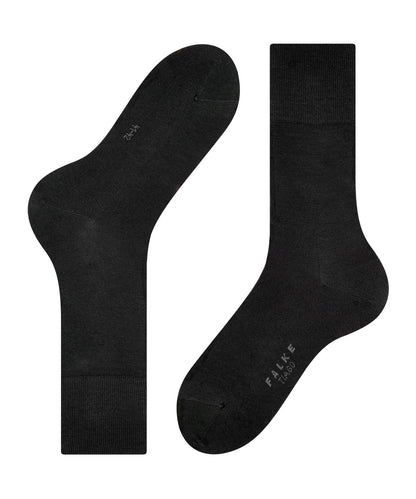 14792-3000 FALKE Tiago Men Socks with sheer shimmer Colour: black