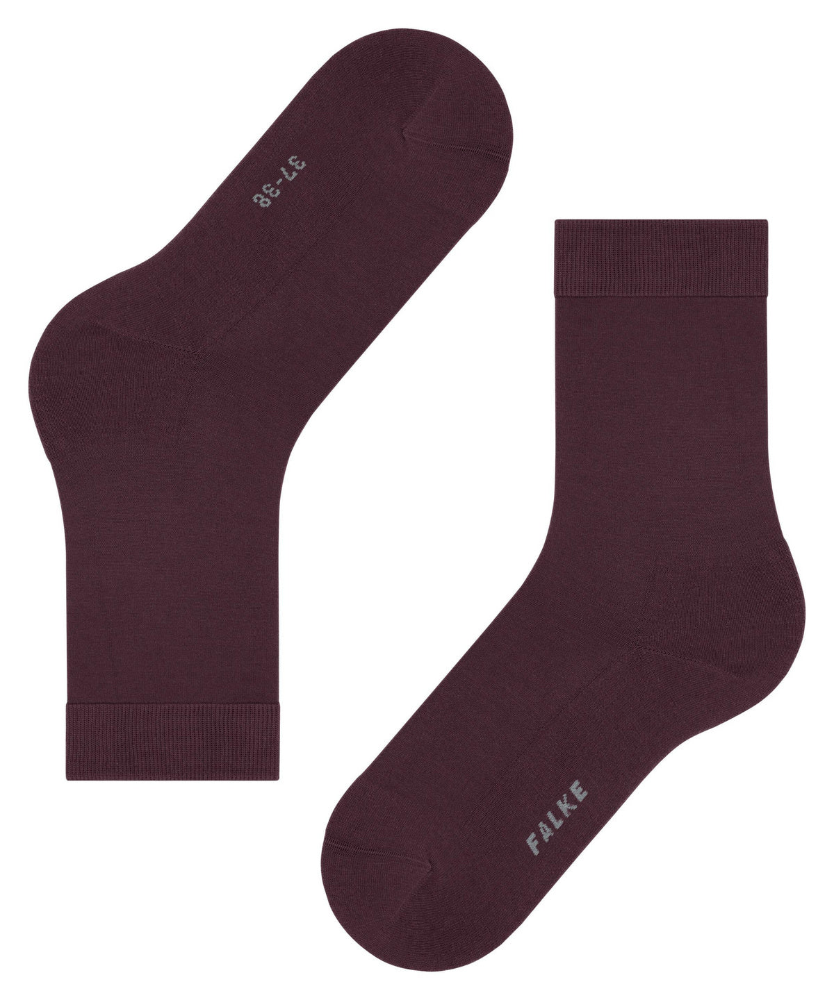 46484-8596 FALKE ClimaWool Women Socks made from a climate-regulating wool-Lyocell blend Colour: barolo