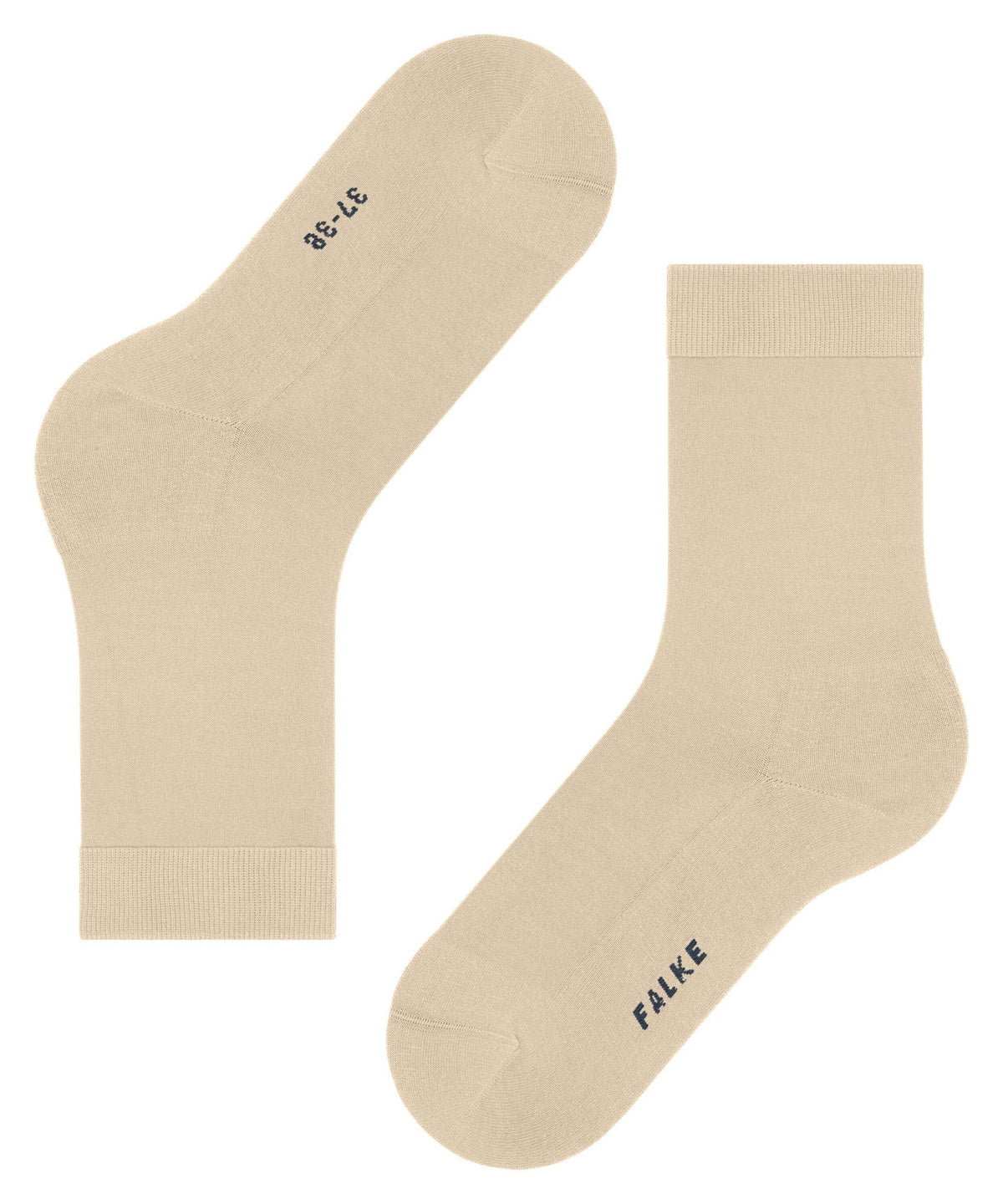 46484-4011 FALKE ClimaWool Women Socks made from a climate-regulating wool-Lyocell blend Colour: cream