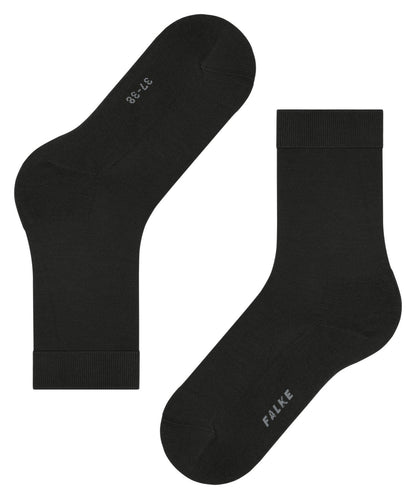 46484-3000 FALKE ClimaWool Women Socks made from a climate-regulating wool-Lyocell blend Colour: black