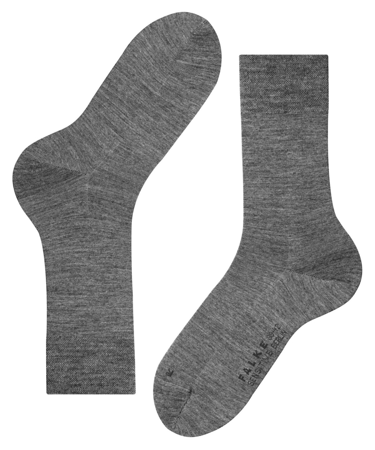 14448-3070 FALKE Sensitive Berlin Men Socks Suitable for diabetics Colour: dark grey