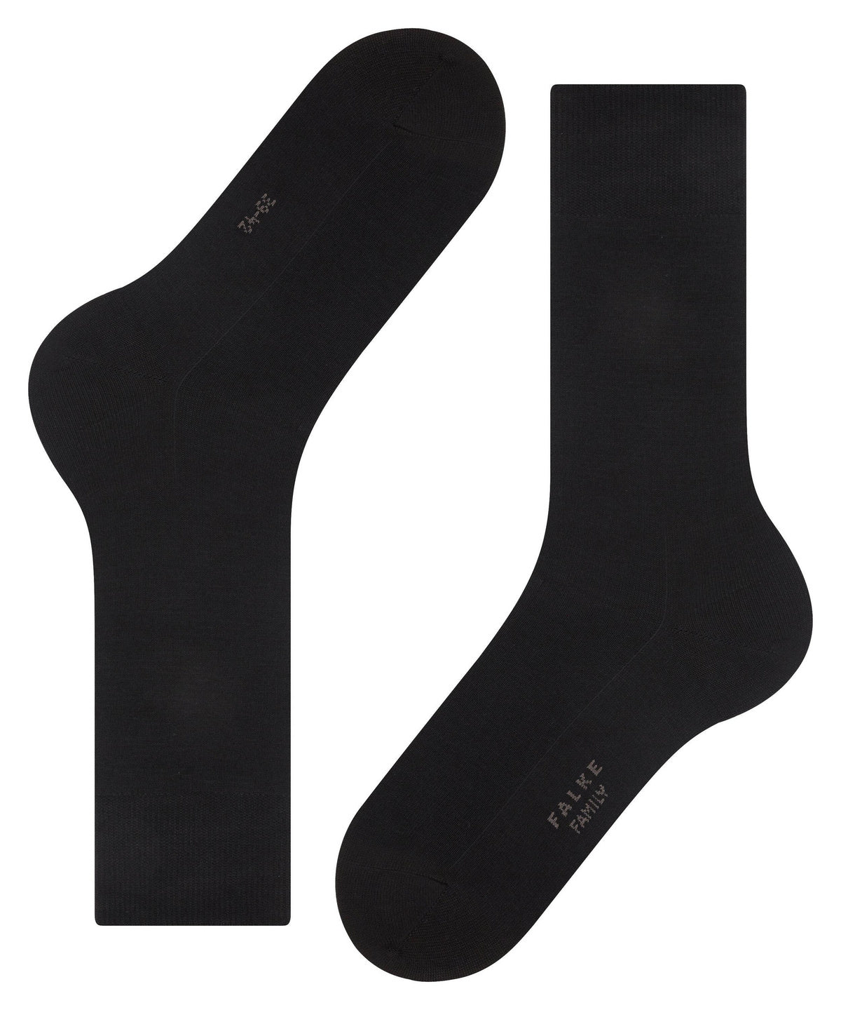 14657-3000 FALKE Family Men Socks with sustainable cotton Colour: black