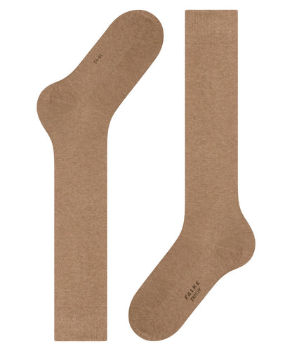 15657-5410 FALKE Family Men Knee-high socks with sustainable cotton Colour: nutmeg mel