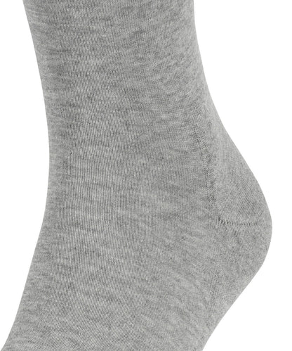 16605-3400 FALKE Run Calzini unisex con suole in peluche Colore: grigio chiaro