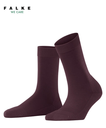 46484-8596 FALKE ClimaWool Women Socks made from a climate-regulating wool-Lyocell blend Colour: barolo