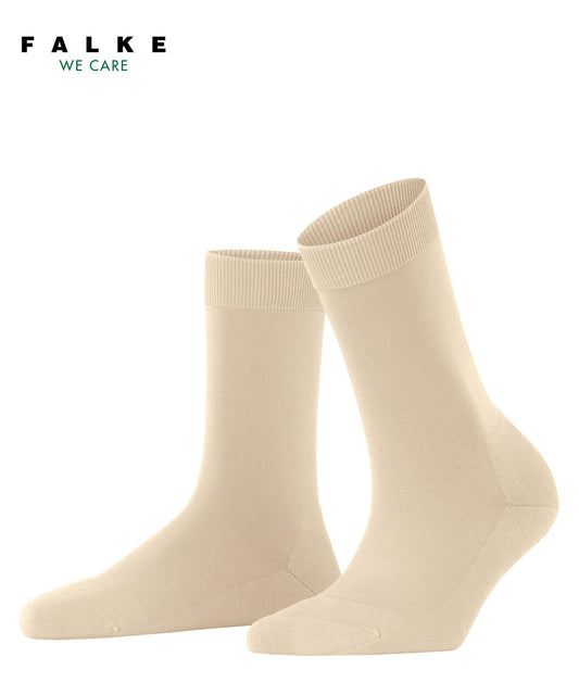 46484-4011 FALKE ClimaWool Women Socks made from a climate-regulating wool-Lyocell blend Colour: cream