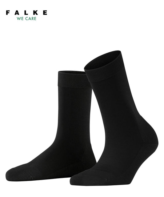 46484-3000 FALKE ClimaWool Women Socks made from a climate-regulating wool-Lyocell blend Colour: black