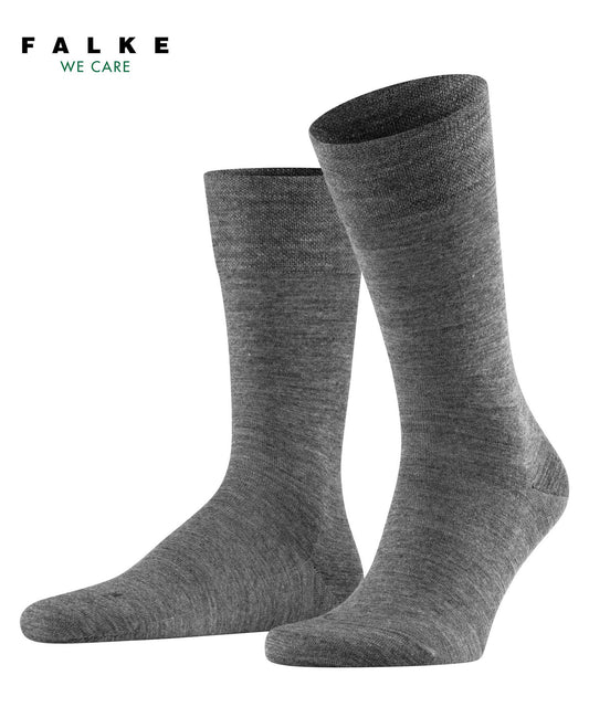 14448-3070 FALKE Sensitive Berlin Men Socks Suitable for diabetics Colour: dark grey