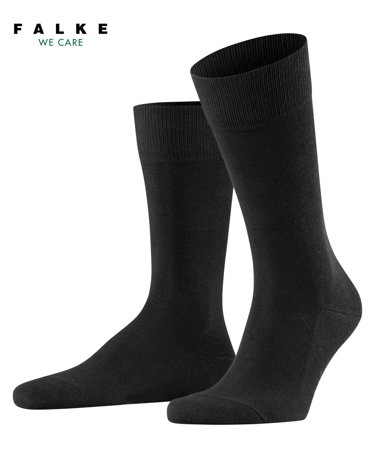 14657-3000 FALKE Family Men Socks with sustainable cotton Colour: black