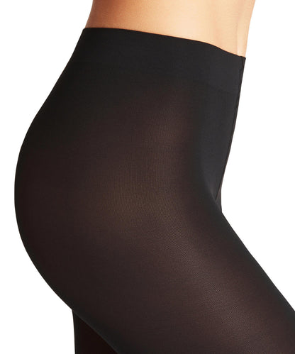 43151-3009 FALKE Pure Matt 50 DEN Women Leggings with sustainable yarn Colour: black