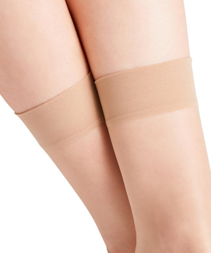 41390-4409 FALKE Seidenglatt 15 DEN Damen Knöchelsocken transparent & glänzend Farbe: crystal