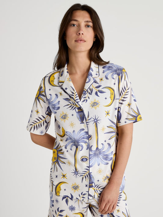 Calida Favourites Magic Shirt short sleeve, buttoned through