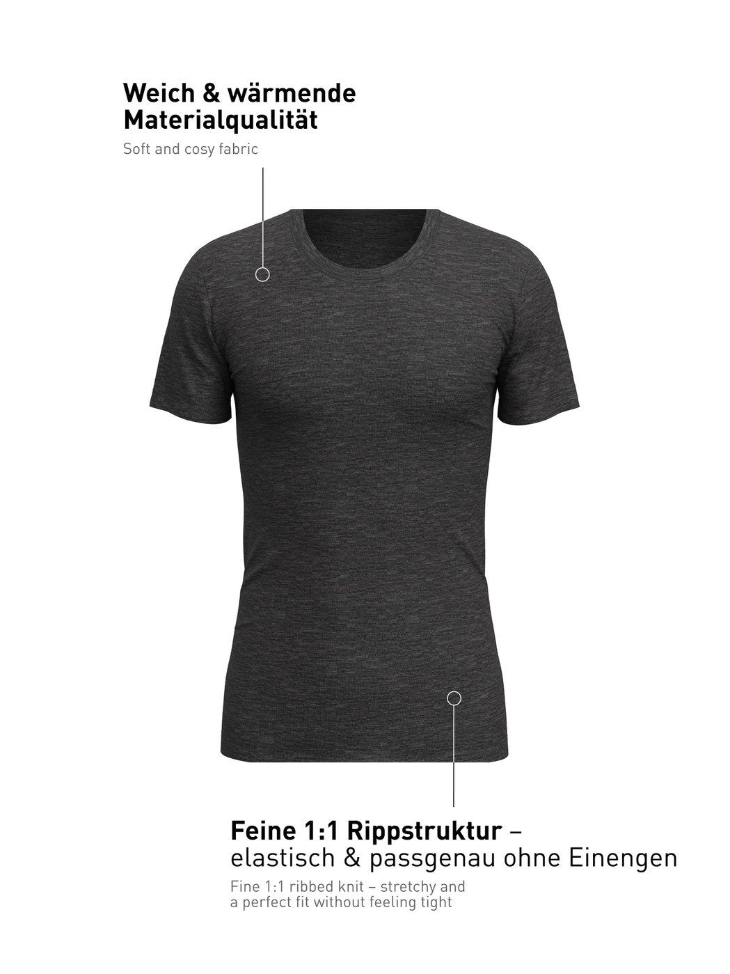 Camiseta Calida Serie Wool & Silk