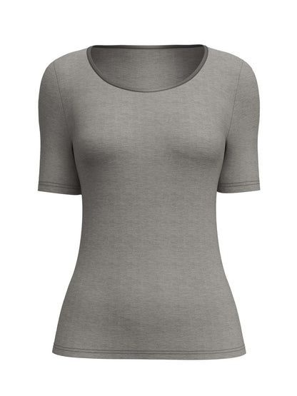Calida Kurzarm-Shirt aus Wolle und Seide Serie True Confidence
