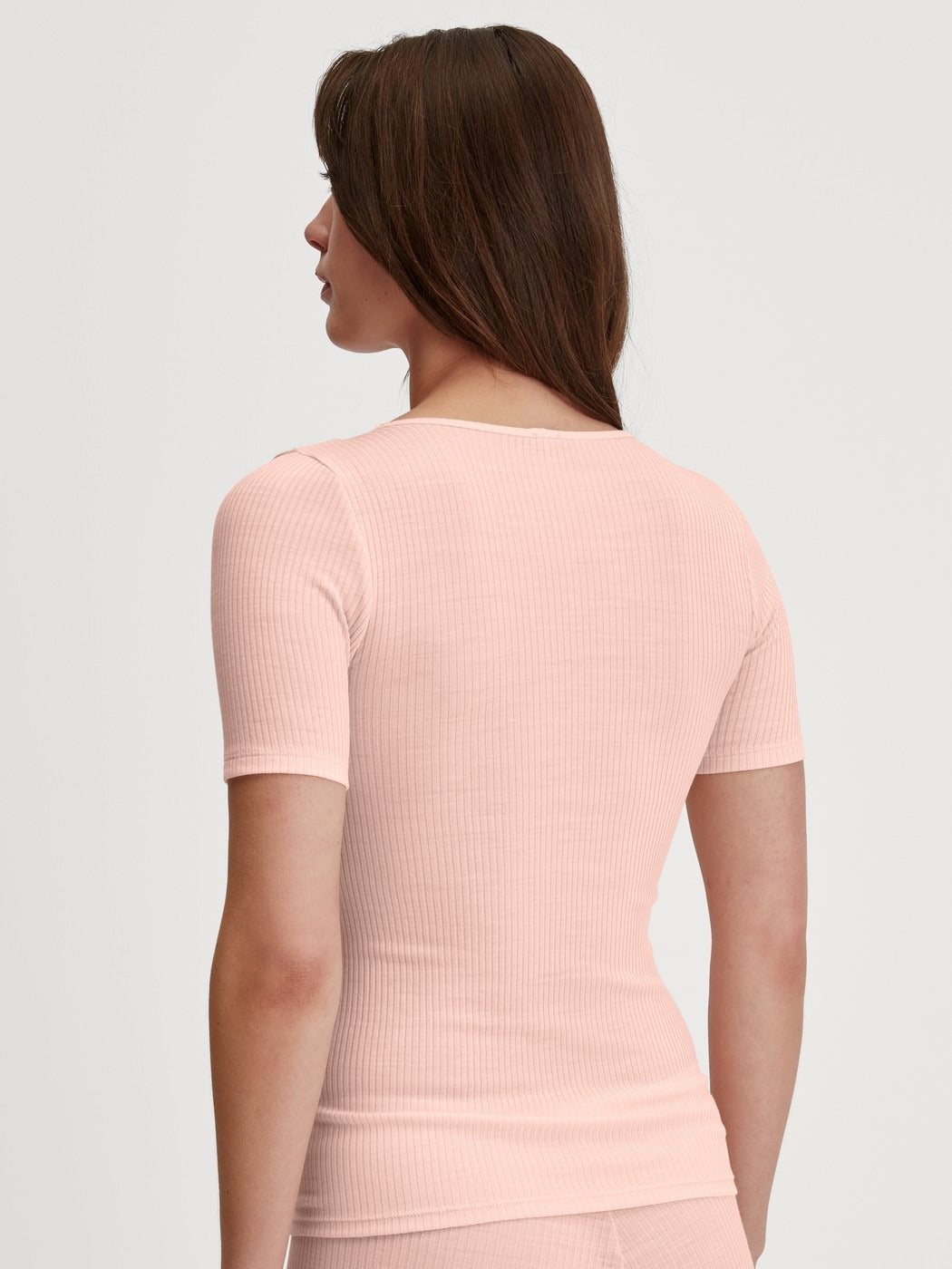 Calida Silky Wool Joy Wool-Silk Short Sleeve Shirt