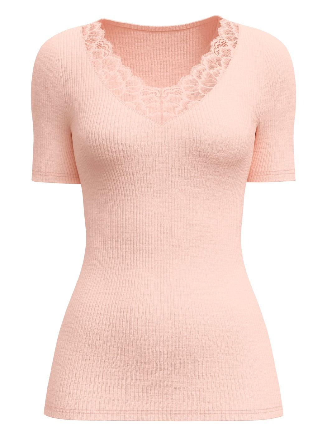 Calida Silky Wool Joy Wool-Silk Short Sleeve Shirt