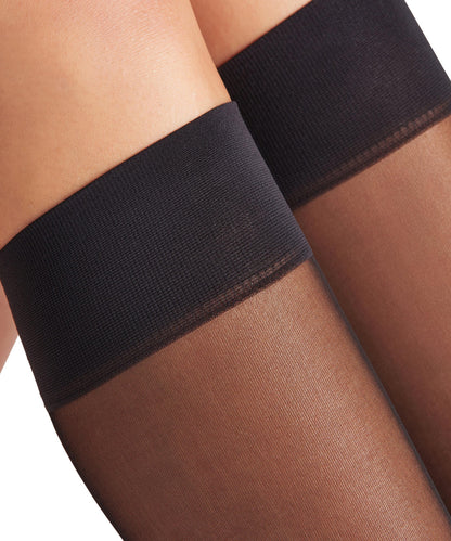 41720-3009 FALKE Matt Deluxe 20 DEN Women Knee-high socks sheer & matte Colour: black
