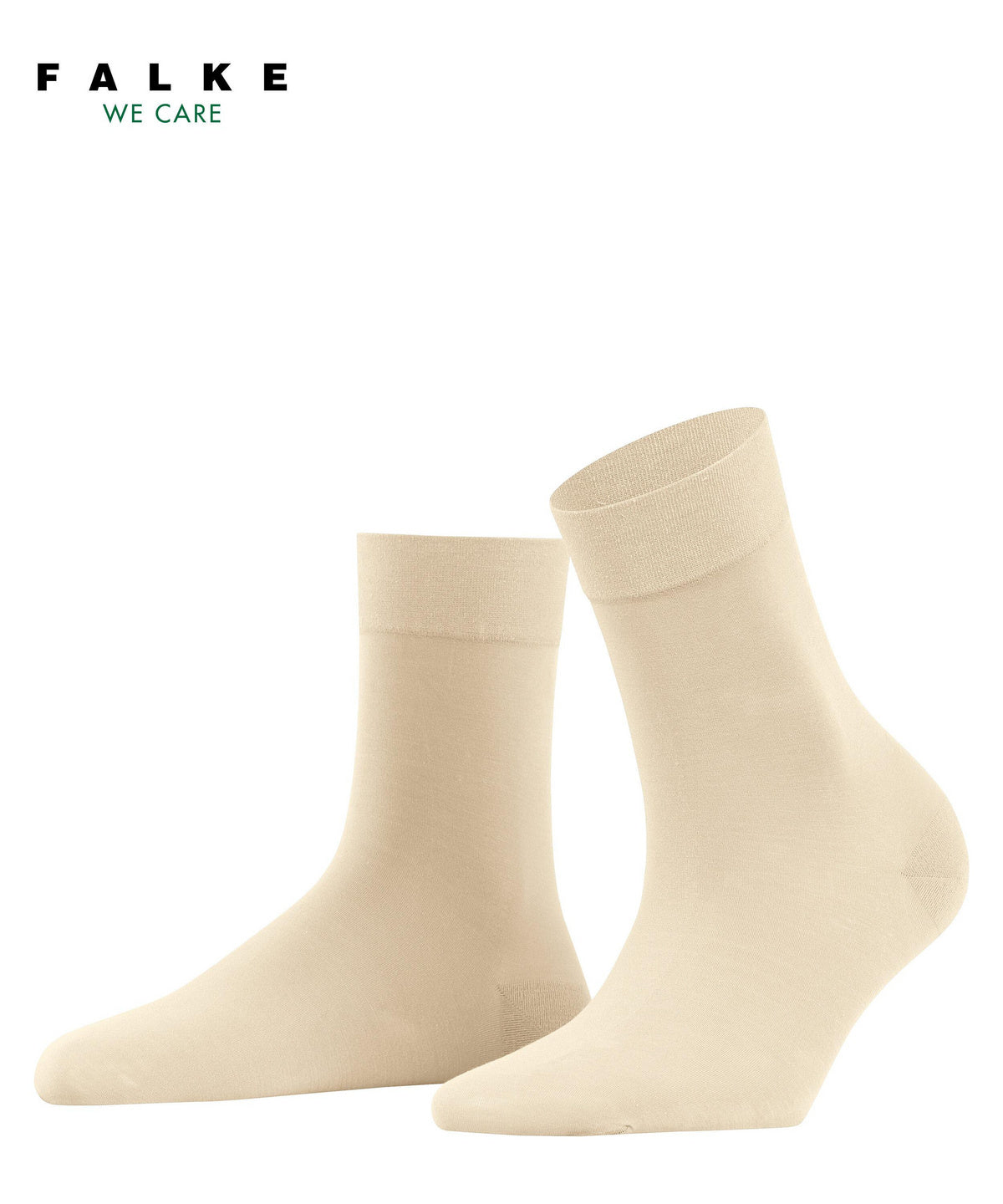 46425-4011 FALKE Fine Softness 50 DEN Women Socks with very fine mesh structure Colour: cream