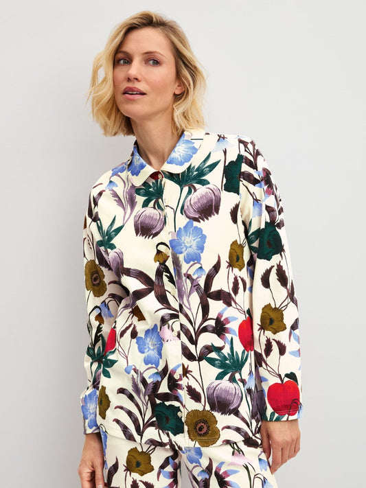 Calida Langarm-Shirt mit Knöpfen Serie Alpine M&M