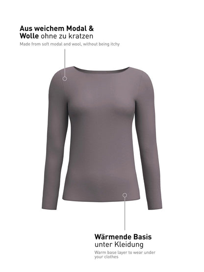 Calida Langarm-Shirt Serie Second Skin