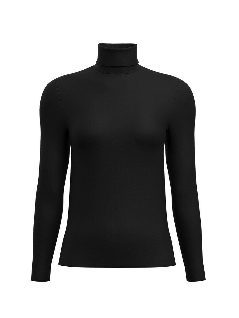 Camiseta Calida de manga larga con cuello alto Serie Second Skin
