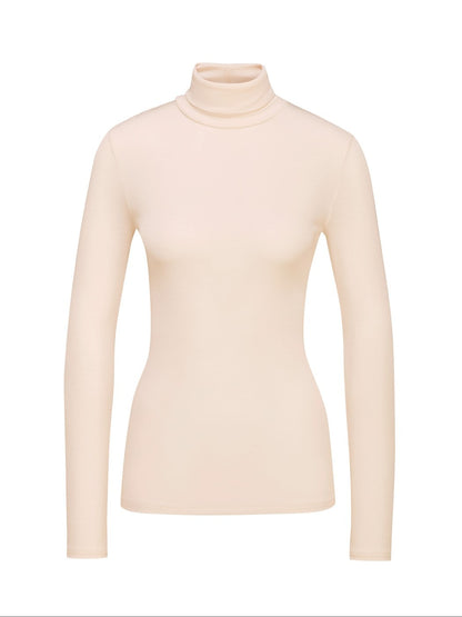 15335-90 Calida True Confidence Long-sleeve turtleneck shirt in wool-silk