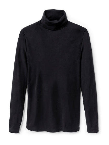 15335-996 Calida True Confidence Long-sleeve turtleneck shirt in wool-silk