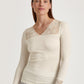 Silky Wool Glam
Langarm-Shirt aus Wolle-Seide