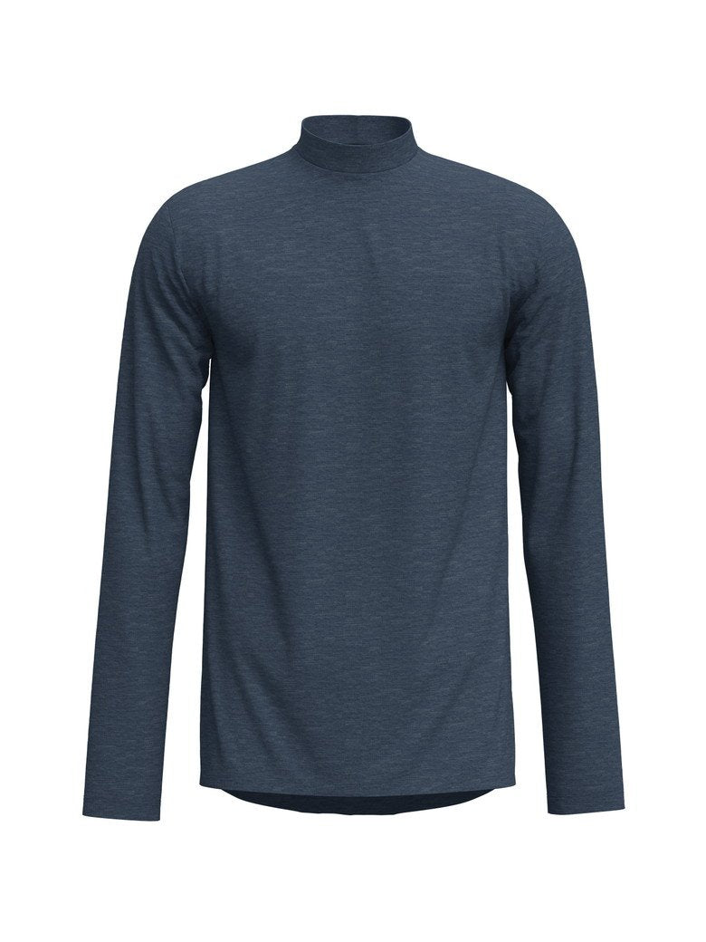 T-shirt Calida à col roulé en mélange de laine Série Sporty Warming