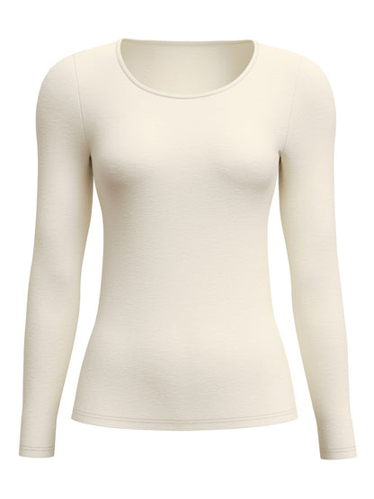 Calida Long-sleeve shirt made of wool and silk Series True Confidence