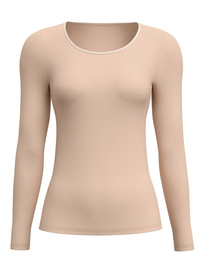 Camiseta Calida de manga larga de lana y seda Serie True Confidence