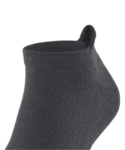 16677-3970 FALKE Cool Kick Unisex Sneaker socks with ultra-light plush soles Colour: dark grey