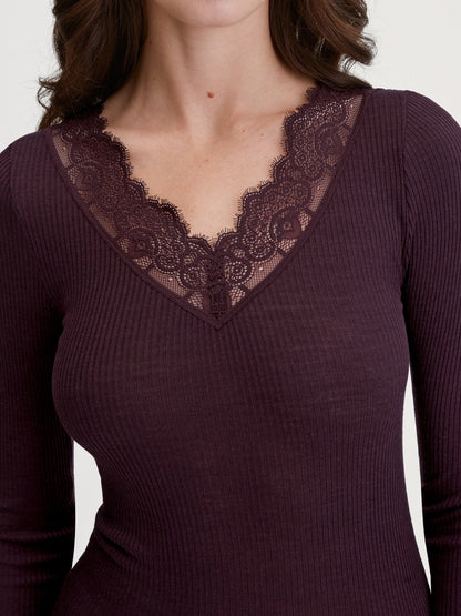 Calida Silky Wool Joy Wool-silk long-sleeved shirt