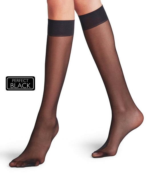 41720-3009 FALKE Matt Deluxe 20 DEN Women Knee-high socks sheer & matte Colour: black