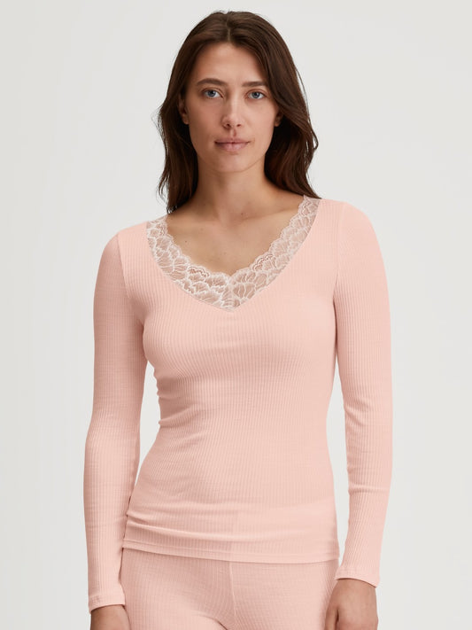 Calida Silky Wool Joy Wool-silk long-sleeved shirt