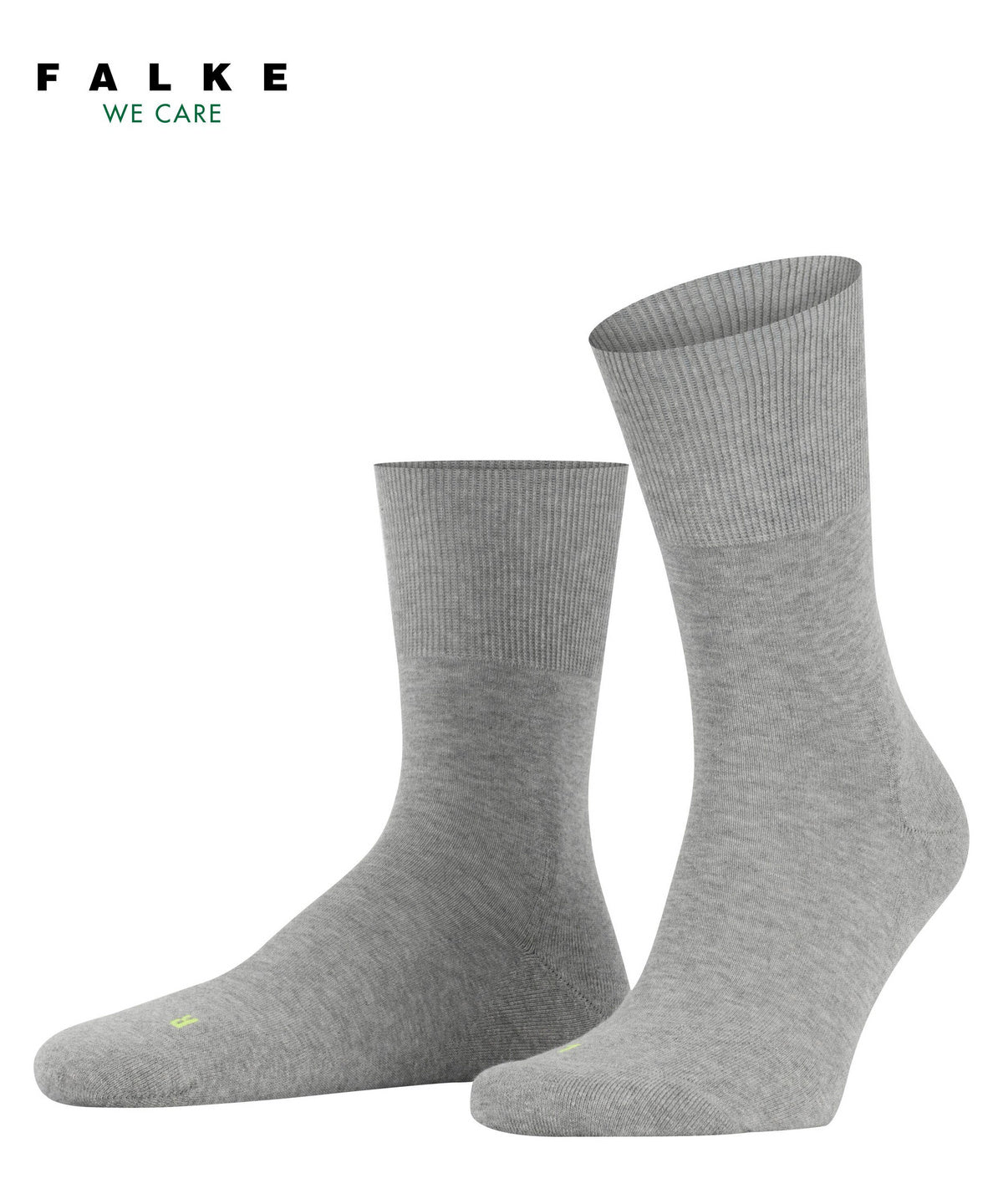 16605-3400 FALKE Run Calzini unisex con suole in peluche Colore: grigio chiaro