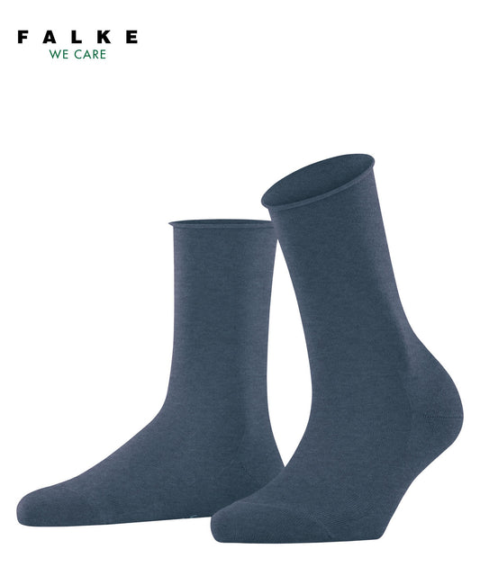 46189-6873 FALKE Active Breeze Calze Donna rinfrescanti Colore: blu melange