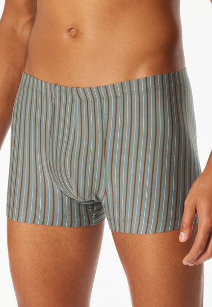 Schiesser Shorts 3-pack Organic Cotton plain/stripes multi-colored - 95/5