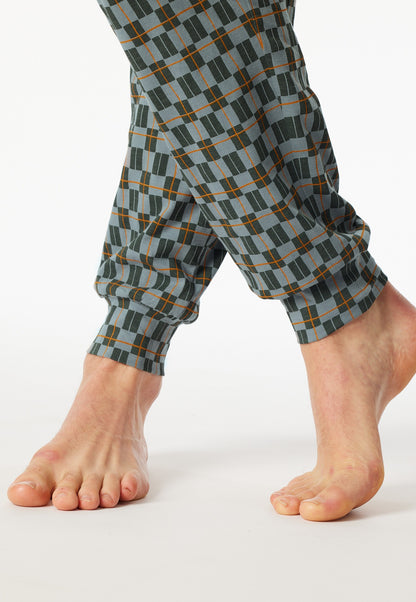 Schiesser Pyjamas long pyjamas with mineral cuffs - Casual Essentials