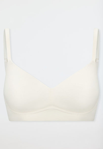 Schiesser Soft bra with cup off-white - Unique Cotton