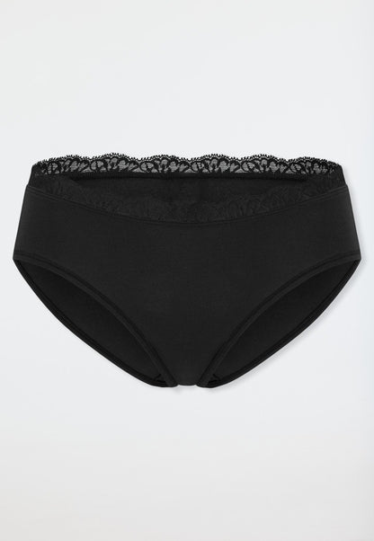 Schiesser Rio briefs lace black - Unique Cotton