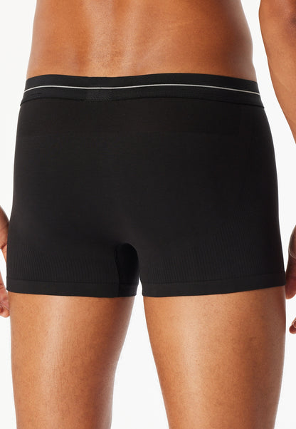 Schiesser 2-pack shorts black - Cotton Flex