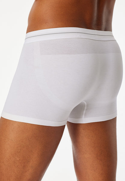 Schiesser 2-pack shorts white - Cotton Flex