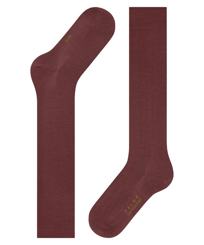 FALKE Softmerino Women Knee-high socks with warming merino wool Colour: cayenne