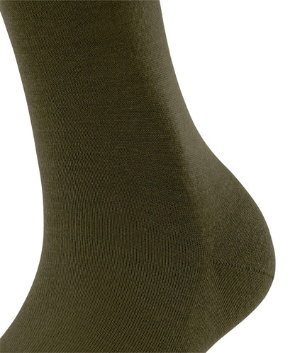 FALKE Softmerino Women Knee-high socks with warming merino wool Colour: artichoke