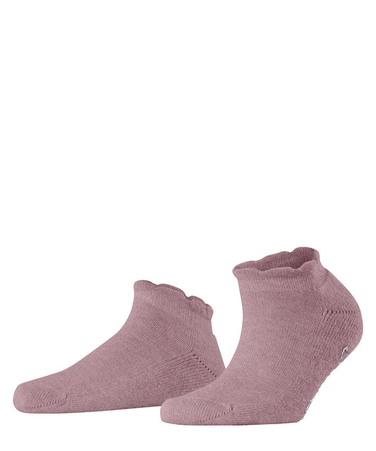 FALKE Soft Elegance Women House socks with elegant trim Colour: brick