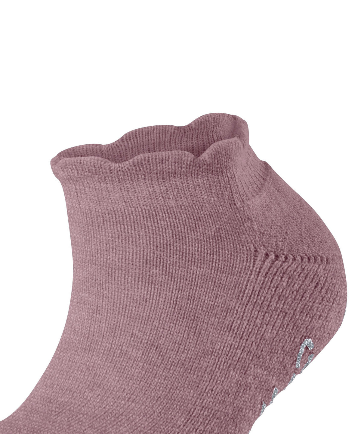 FALKE Soft Elegance Women House socks with elegant trim Colour: brick