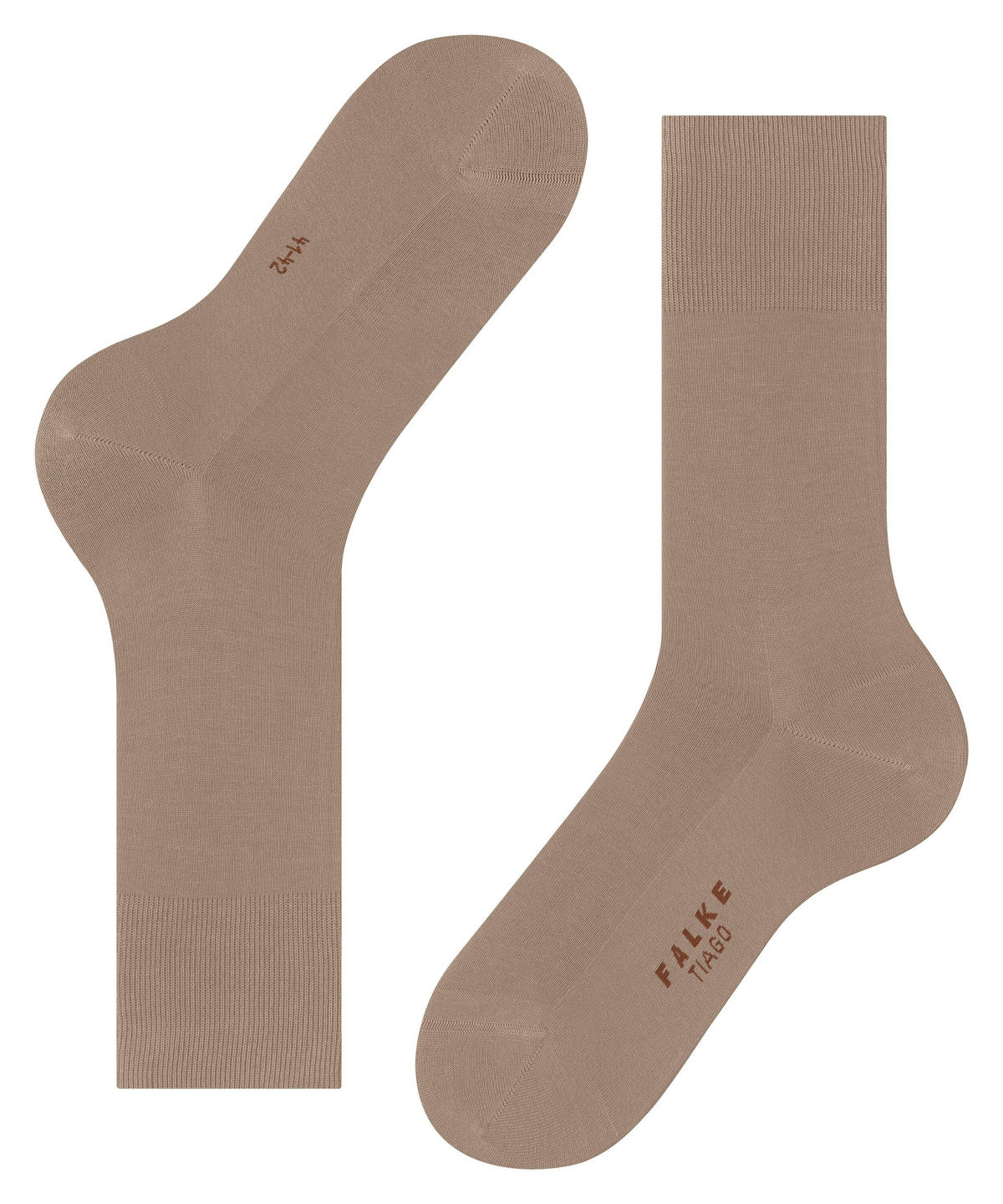 FALKE Tiago Men Socks with sheer shimmer Colour: sesame